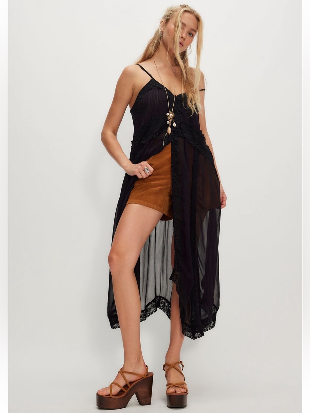 Free People Snowbird Maxi Top
